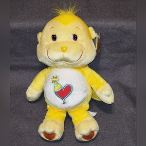 Care Bears Cousins Playful Heart Monkey 2003 Collectors Edition 9" Plush, NWT